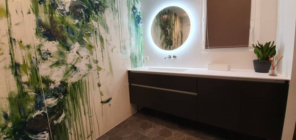 salle d'eau avant-après