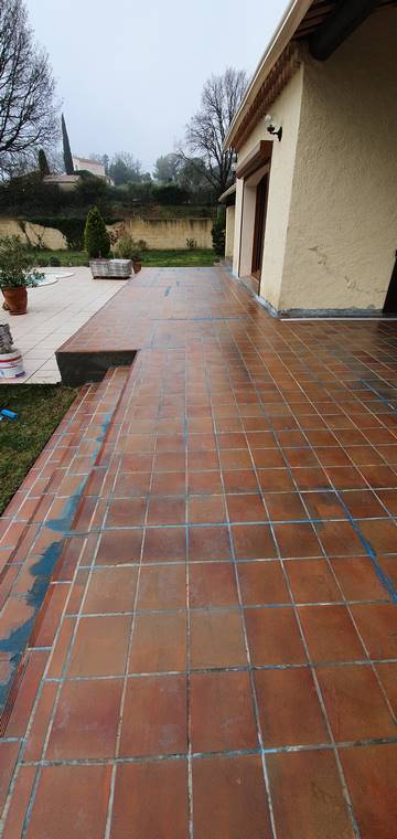 étanchéité terrasse carrelage