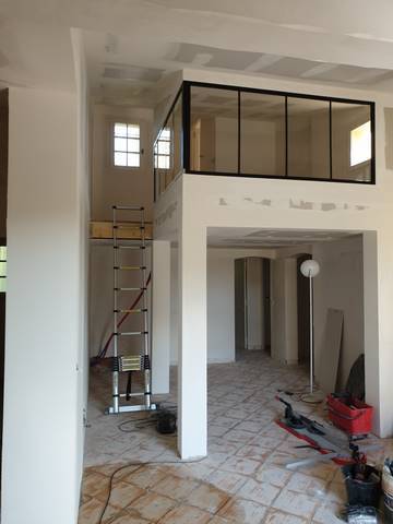 mezzanine pendant travaux