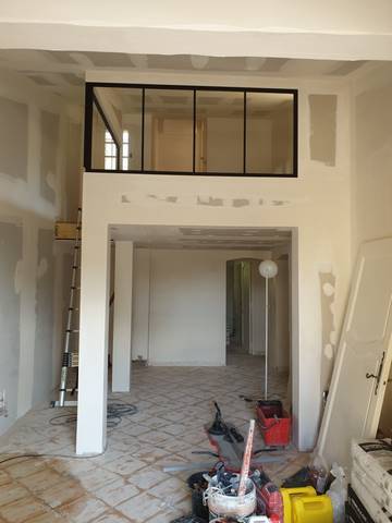 mezzanine pendant travaux