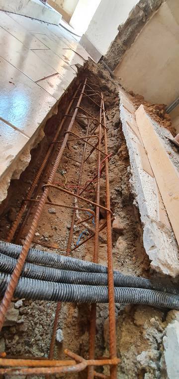 escalier avant-après