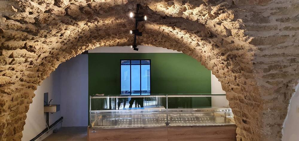 éclairage d'une voûte