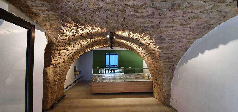 éclairage d'une voûte